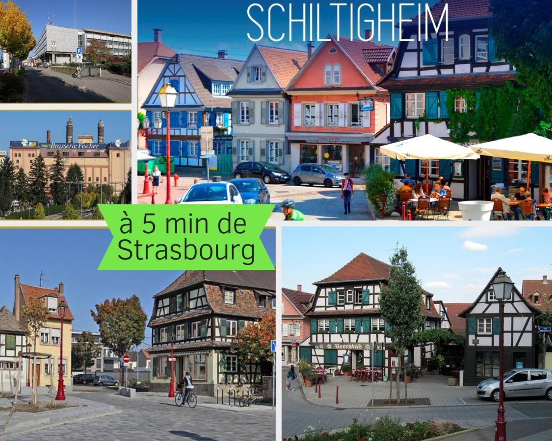Apartamento Vieux Schilik / Parking / Tram / Parlement / Proche Strasbourg Centre Schiltigheim Exterior foto